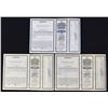 Image 2 : PA. Philadelphia, Baltimore and Washington Railroad Co., 1931, Specimen Registered Bond Trio