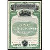 Image 1 : TX. Texas Central Railroad Co., 1893 Specimen Bond Rarity