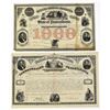 Image 1 : PA. U.S.A., 1861 and 1872, Issued Pennsylvania Loan Pair.