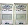 Image 1 : SC. State of South Carolina, 1900 & 1920 Specimen Coupon Bond Pair