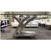 Image 2 : MODERN GLASS TOP DINING TABLE - APPROX. 71"W X 37 1/2"D X 30"H