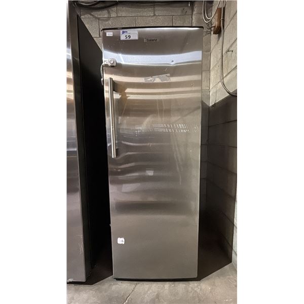 GALANZ STAINLESS STEEL 24"W REFRIGERATOR/FREEZER