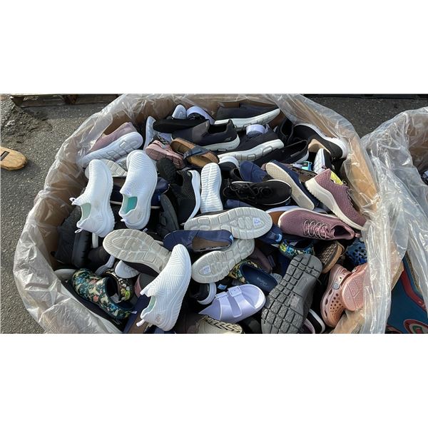 PALLET OF ASSORTED MENS & WOMENS SHOES *MUST TAKE ALL ON PALLET*