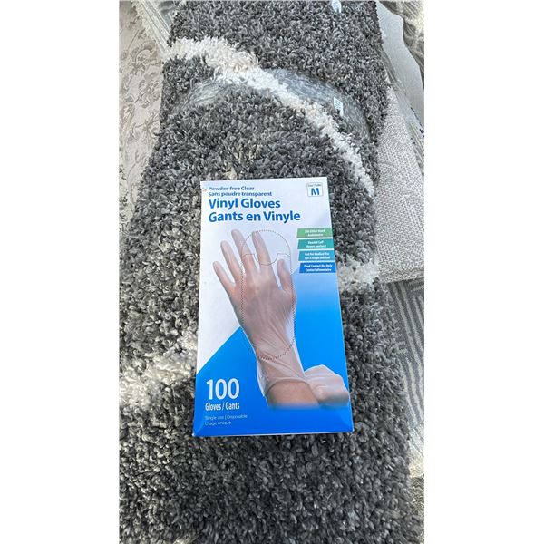 PALLET OF POWDER-FREE MEDIUM CLEAR VINYL GLOVES *MUST TAKE ALL ON PALLET*