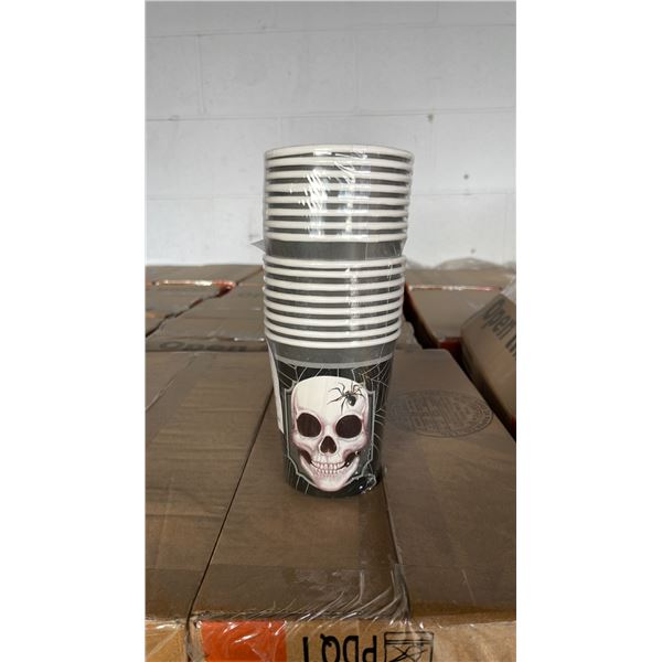 PALLET OF 9 OZ. HALLOWEEN PAPER CUPS *MUST TAKE ALL ON PALLET*