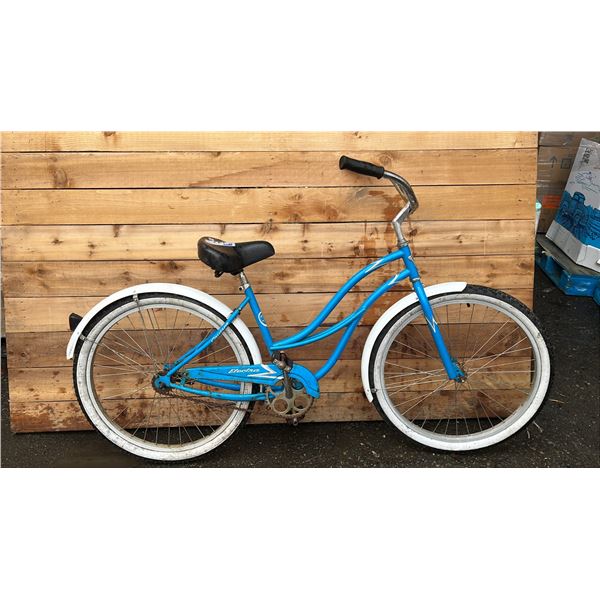 NO NAME BLUE/WHITE SINGLE SPEED BIKE