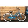 Image 1 : NO NAME BLUE/WHITE SINGLE SPEED BIKE