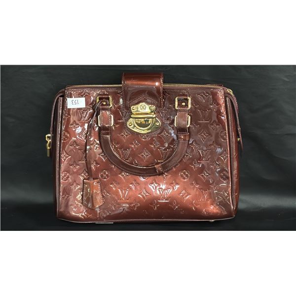 GENUINE LOUIS VUITTON PURSE WITH DUST BAG, LOCK & KEYS