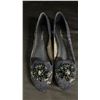 Image 2 : GENUINE DOLCE & GABANNA LACE BALLERINA FLATS WITH CRYSTAL EMBELLISHMENTS - LADIES SIZE 38.5