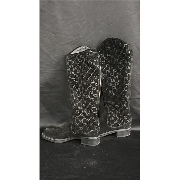 GENUINE GUCCI LADIES KNEE HIGH BOOTS - SIZE 39