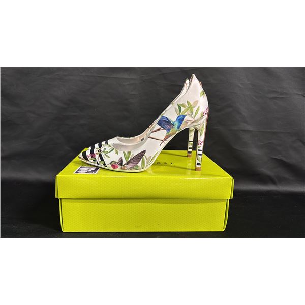 GENUINE TED BAKER HALLDEN HIGHGROVE HUMMINGBIRD LADIES PUMPS IN ORIGINAL BOX - SIZE 395