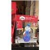 Image 2 : HOLIDAY TIME 7' INFLATABLE SWIRLING LIGHTS SNOWMAN & ASSORTED CHRISTMAS TREE TOPPERS