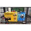 Image 1 : STANLEY 4 GALLON PORTABLE WET/DRY VACUUM & A HART 2.5 GALLON PORTABLE WET/DRY VACUUM