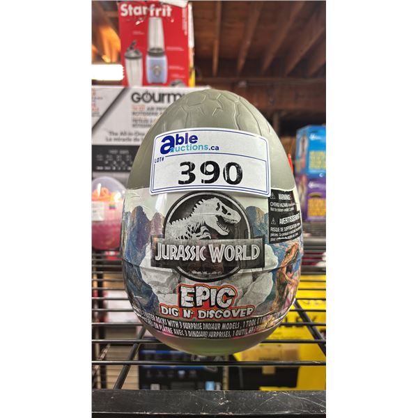 THREE JURASSIC PARK EPIC DIG N' DISCOVER TOYS