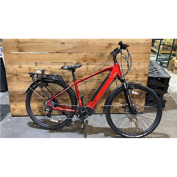 IGO RED EBIKE WITH CHARGER & KEYS -TESTED WORKING