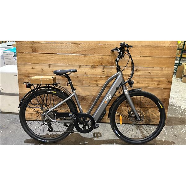 EBGO GREY EBIKE WITH CHARGER & KEYS -TESTED WORKING