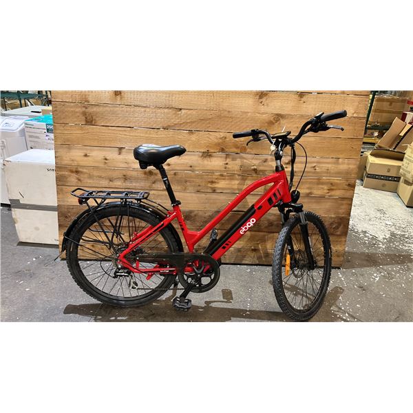 EBGO RED EBIKE WITH KEYS *NO CHARGER*