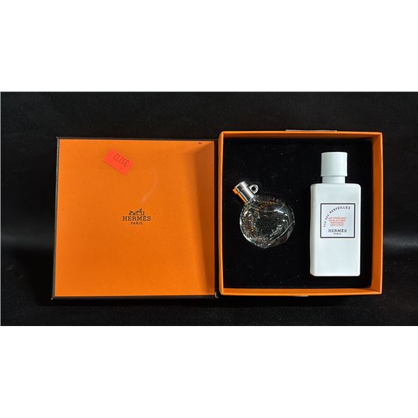 HERMES EAU DEL MERVEILLES 2 PIECE GIFT SET IN ORIGINAL BOX