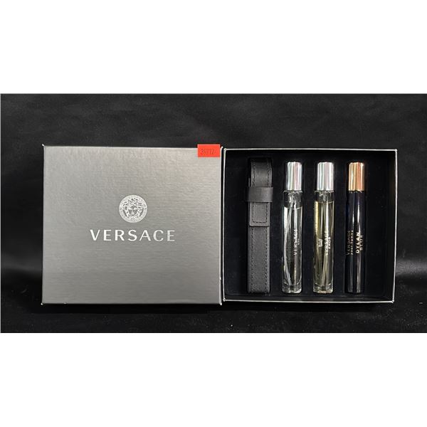 VERSACE MEN'S FRAGRANCE GIFT SET: MAN EAU FRAICHE, EROS & DYLAN BLUE