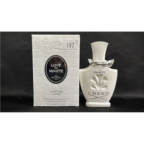 75 ML CREED LOVE IN WHITE PERFUME WITH ORIGINAL BOX