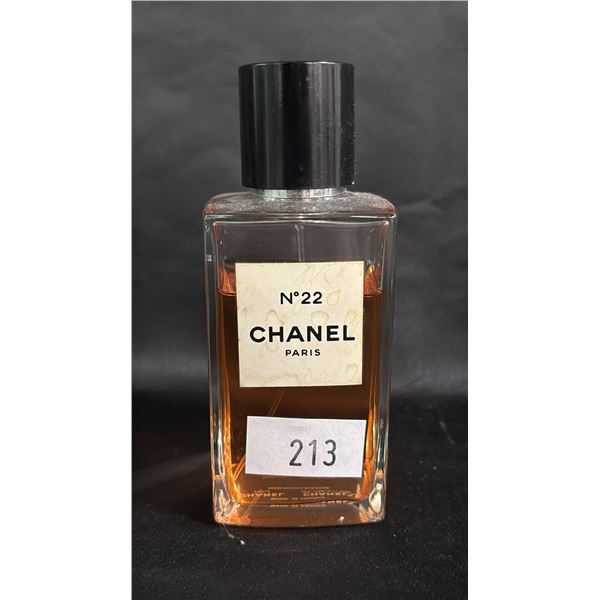CHANEL NO. 22 PERFUME - BOTTLE IS NOT FULL