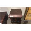 Image 2 : BOOK END TABLE - APPROX. 20 1/2" X 20 1/2"D X 25 1/2"H