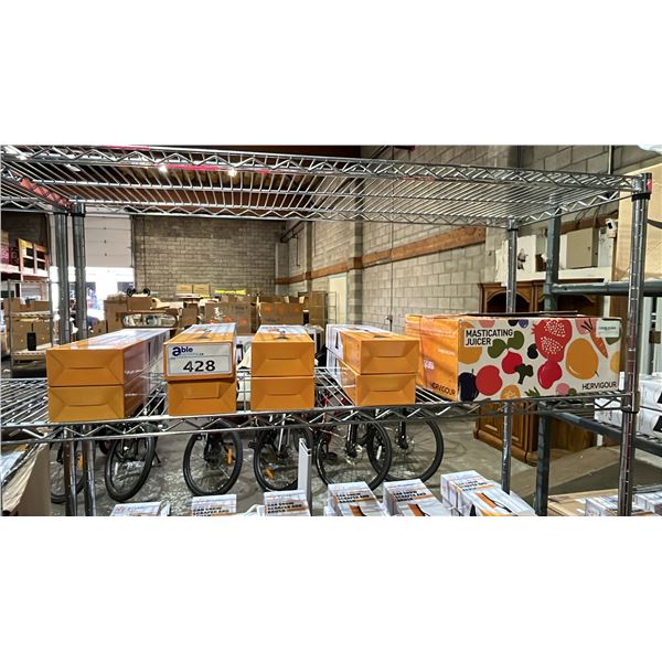 MASTICATING JUICER & 2 IN 1 CAR SNOW SCRAPER & BRUSHES