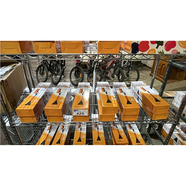 SHELF OF 2 IN 1 CAR SNOW SCRAPER & BRUSHES