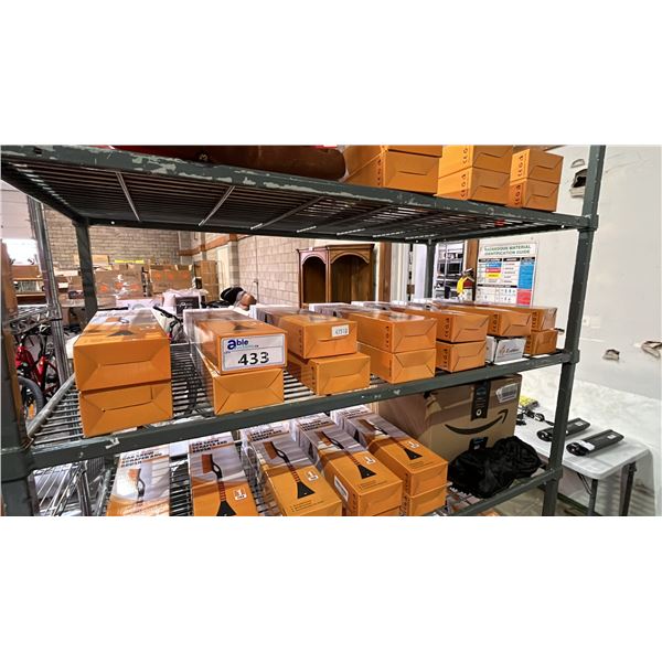 SHELF OF 2 IN 1 CAR SNOW SCRAPER & BRUSHES