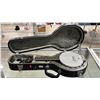 Image 1 : GOLD TONE MINI 4-STRING BANJO IN HARD CASE WITH DONNER DT-04 CLIP-ON TUNER