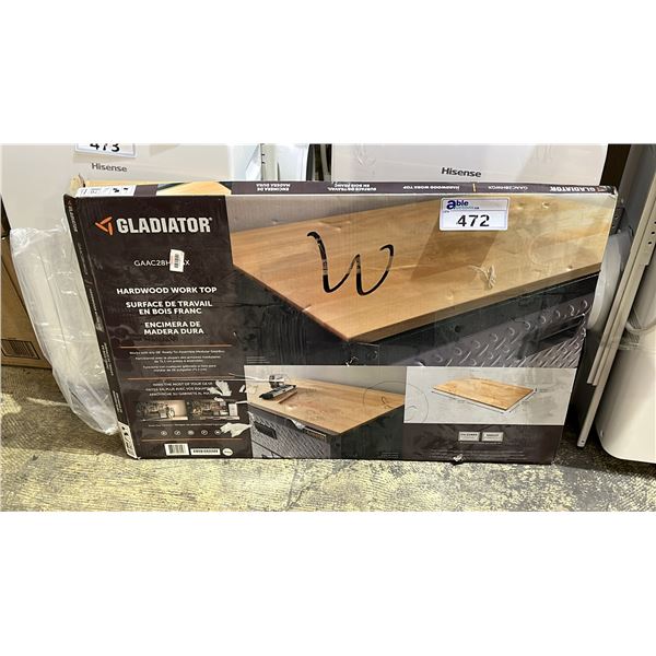 GLADIATOR HARDWOOD WORKTOP