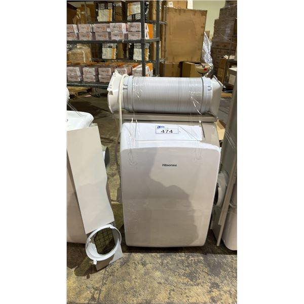 HISENSE PORTABLE AIR CONDITIONER WITH HOSE & REMOTE