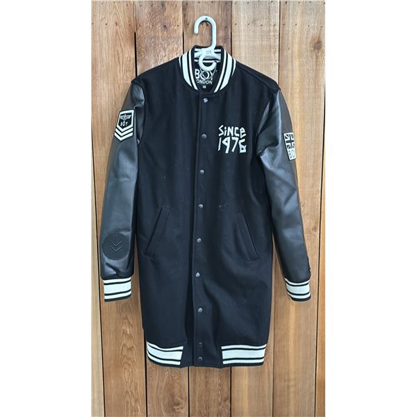 LADIES SIZE S BOY LONDON SNAP CLOSURE JACKET