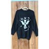Image 1 : LADIES BLACK GOTHIC STYLE SWEATER (NO TAGS - SIZE UNKNOWN)