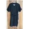 Image 1 : BURBERRY BLACK BELTED DRESS - UK SIZE 10