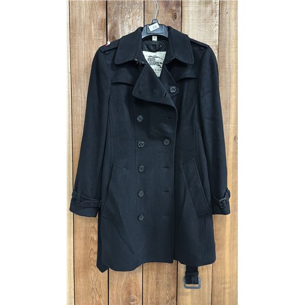 BURBERRY WOOL TRENCH COAT (UK SIZE 10)