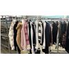Image 1 : RACK OF ASSORTED LADIES JACKETS, COATS & SWEATERS: MOST ARE SIZE S/SX *RACK NOT INCLUDED*