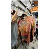 Image 3 : RACK OF ASSORTED CLOTHING: SWEATERS, JACKETS & DRESSES *RACK NOT INCLUDED*
