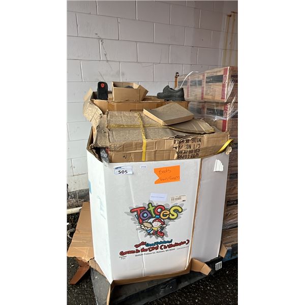 PALLET OF ASSORTED BOOTS & SHOES *MUST TAKE ALL ON PALLET*