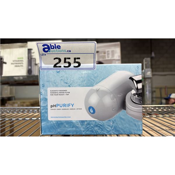 INVIGORATED WATER FAUCET/TAP WATER FILTER