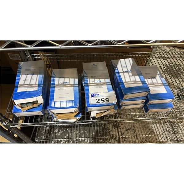 14 BOXES OF INVIGORATED WATER PH003 REPLACEMENT WATER FILTERS