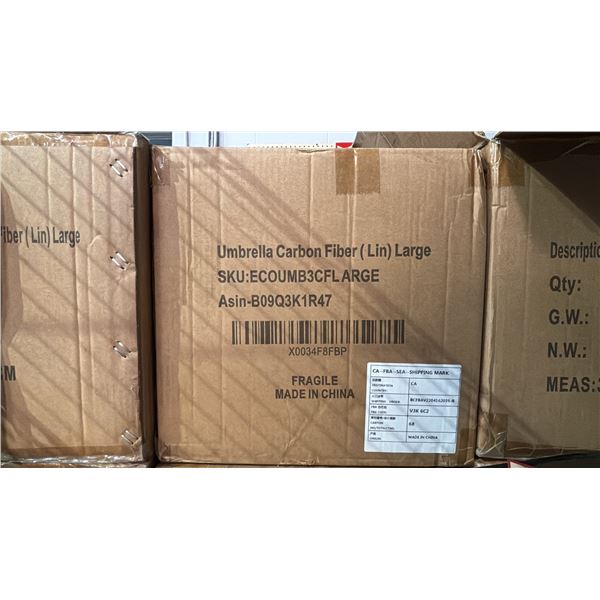 CASE OF UMBRELLA SUNSHADES FOR CARS