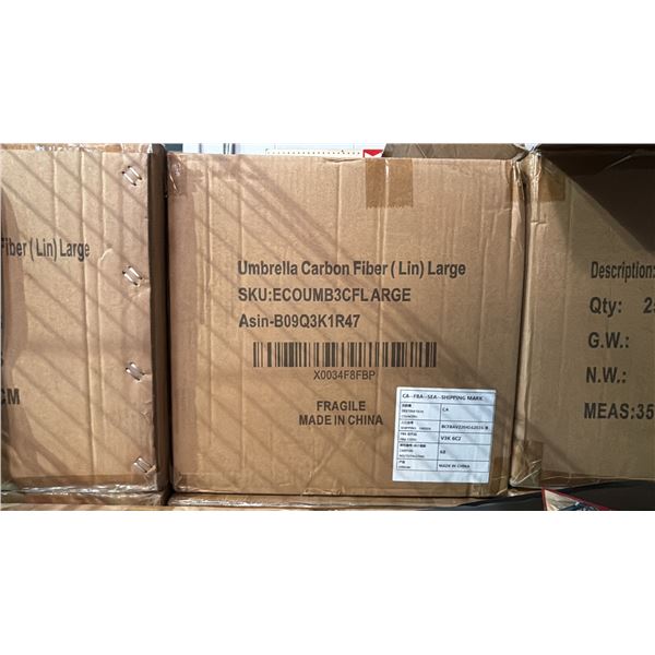 CASE OF UMBRELLA SUNSHADES FOR CARS