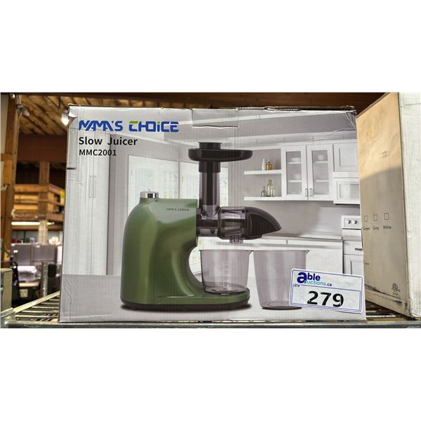 MAMA'S CHOICE SLOW JUICER MMC203