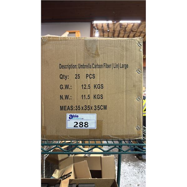 CASE OF UMBRELLA SUNSHADES FOR CARS