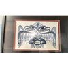 Image 2 : MAYNARD JOHNNY JR. "TWO HEADED THUNDERBIRD" FRAMED PRINT - APPROX. 14 1/2" X 11 1/2"