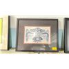 Image 3 : MAYNARD JOHNNY JR. "TWO HEADED THUNDERBIRD" FRAMED PRINT - APPROX. 14 1/2" X 11 1/2"