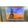 Image 2 : FRAMED WEST COAST FIRST NATIONS  "INUKSUK" PRINT - APPROX. 15 1/4" X 12 1/4"