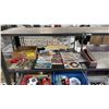 Image 1 : SHELF OF ASSORTED DIE-CAST VEHICLES, VINTAGE TOY CAR CATALOGUES, HOT WHEELS PATCH, ALIVAND'S WAND,