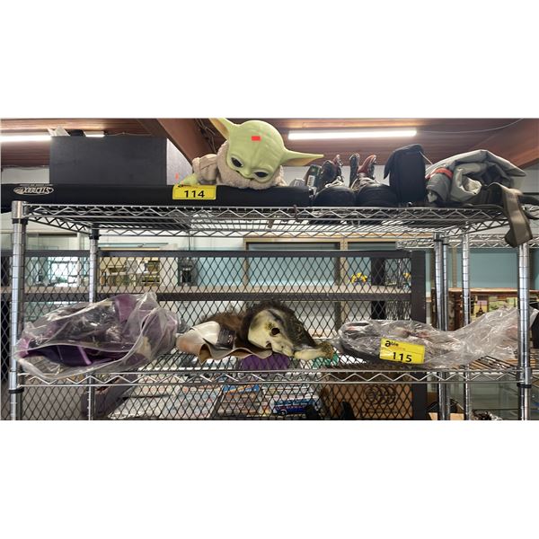 COSTUME & 3 "HALLOWEEN" MICHAEL MYERS MASKS